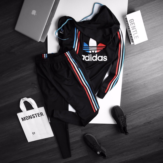 Sét đồ bộ áo khoác adidas