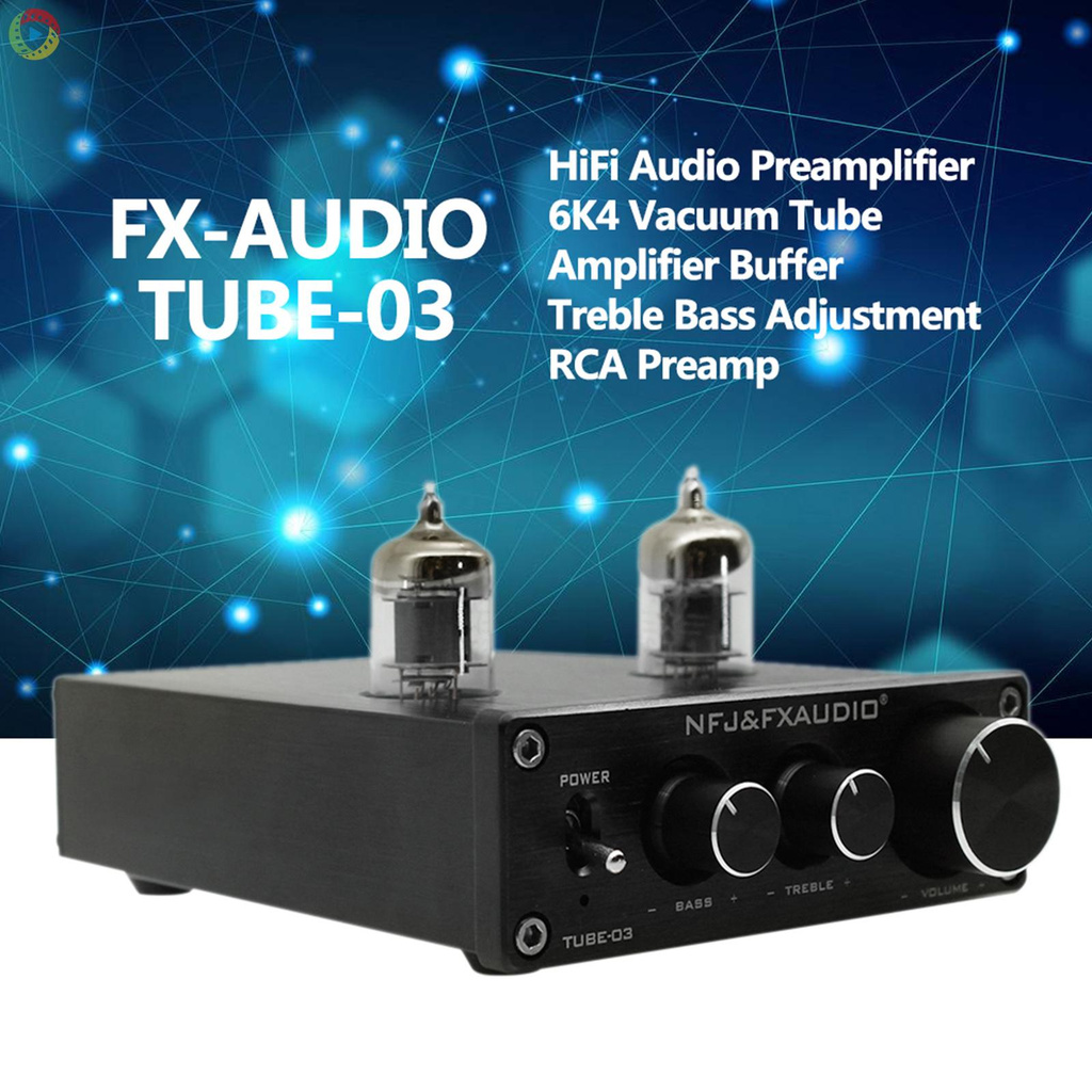 RCA Bộ Khuếch Đại Âm Thanh Fx-Audio Tube-03 6k4