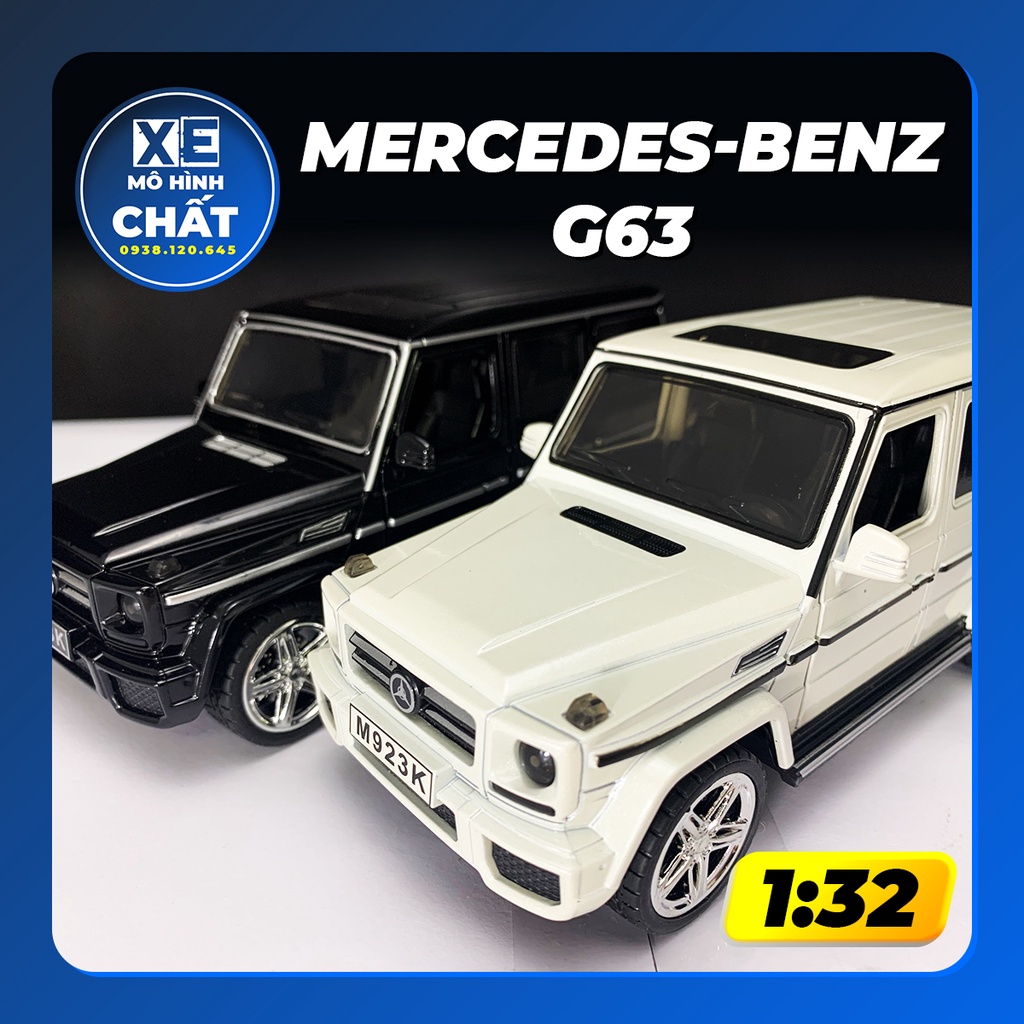 Xe mô hình bằng hợp kim loại Mercedes-Benz G63 tỉ lệ 1:24