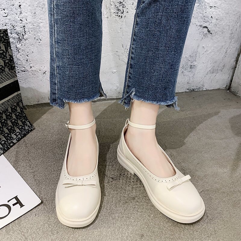 Giày búp bê marryjane nơ phong cách lolita G045 | BigBuy360 - bigbuy360.vn