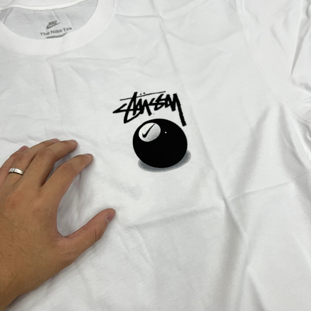 Áo thun N.i.k e x Stussy