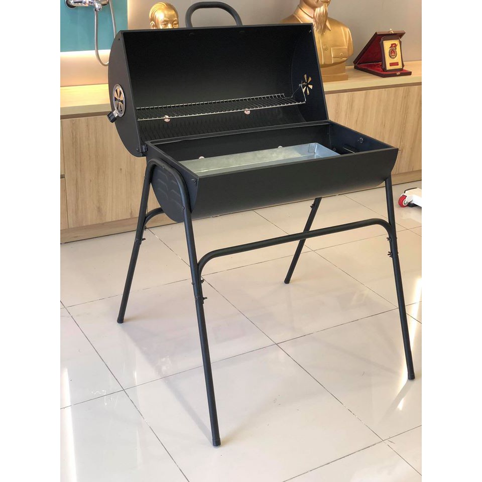 Bếp nướng ngoài trời Barrel Charcoal Barbecue
