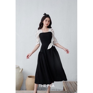 Đầm dáng dài đính hoa cao cấp - HANI DRESS by Thepeavn [ẢNH THẬT+VIDEO]