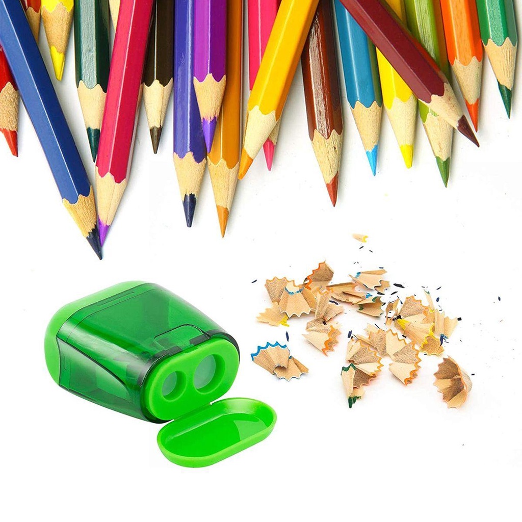 Đồ Chuốt Bút Chì Hai Lỗ Cầm Tay Tiện Dụng