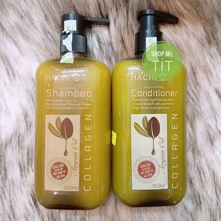 Cặp dầu gội và dầu xả Hachi 350ml