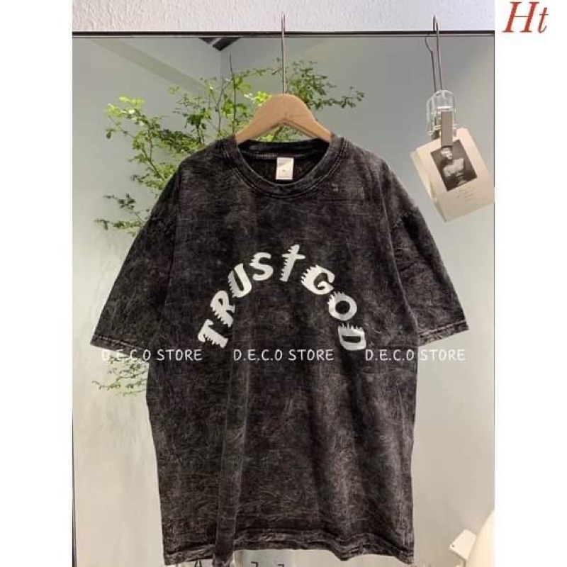 Áo loang chữ Trust H2A657