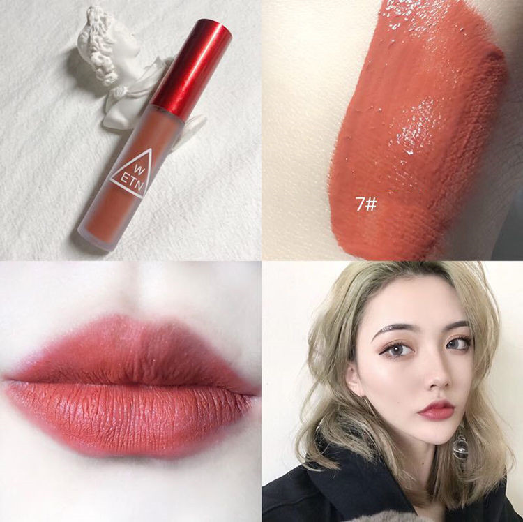 WETN Set 7 cây Son kem lì Lipstick đỏ New York Color | Thế Giới Skin Care