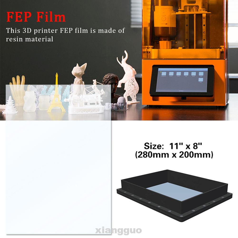 Tấm phim FEP 280x200mm dày 0.1mm thay thế cho máy in 3D | BigBuy360 - bigbuy360.vn