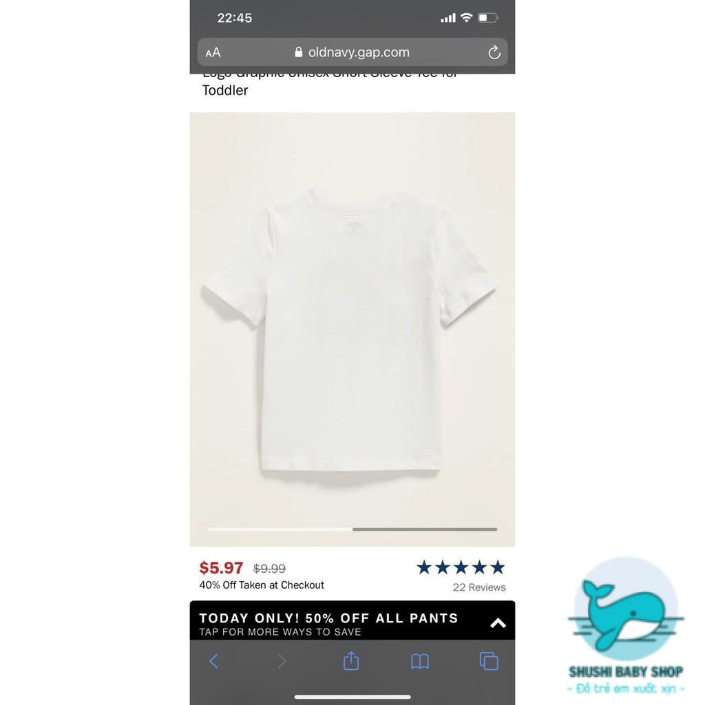 [Có sẵn] [FreeShip] [Ảnh thật] Áo Thun cộc tay 100% Cotton hàng VNXK hãng Oldnavy