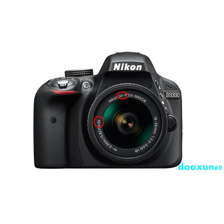 Nắp Đậy Ống Kính Máy Ảnh Nikon D3500 D5500 D5600 Dslr Af - P 18 Sang 55mm