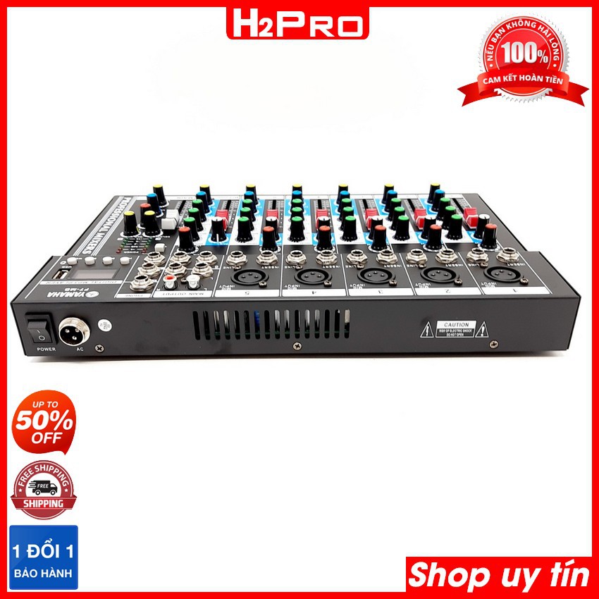 Mixer F7-MB có bluetooth, chất âm hay, Mixer karaoke chống hú tuyệt đối cho dàn nhạc gia đình