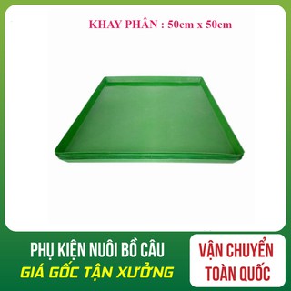 Combo 10 khay hứng phân lồng chim bồ câu kích thước 50cm  x 50 cm [ Sale giá rẻ ]