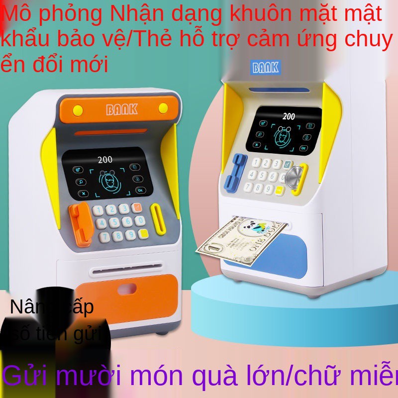 Nhận dạng khuôn mặt, Vân tay, Tiết kiệm tiền, Con heo đất cho trẻ em, Hộp mật khẩu Có thể gửi Cô gái mong muốn, Chống