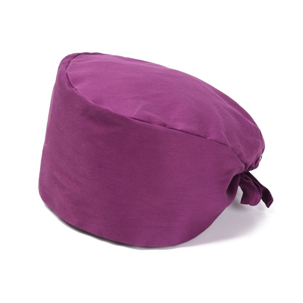 Mũ phẫu thuật vải cotton co giãn màu trơn tùy chỉnh tiện dụng cho bác sĩ/ y tá