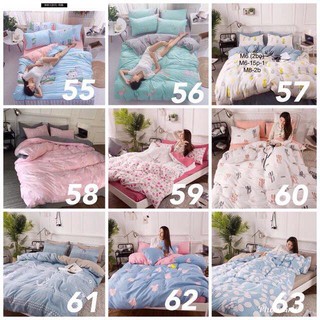 Bộ chăn ga gối đũi nhập