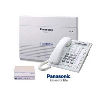 Tổng đài panasonic kx-tes824sn 6 line vào và 16 line ra +bàn lập trình tổng đài panasonic kx-t7730