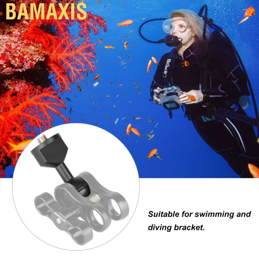 Phụ kiện đầu bóng gắn máy ảnh Bamaxis với ốc vít 1/4 chuyên dụng
 | BigBuy360 - bigbuy360.vn
