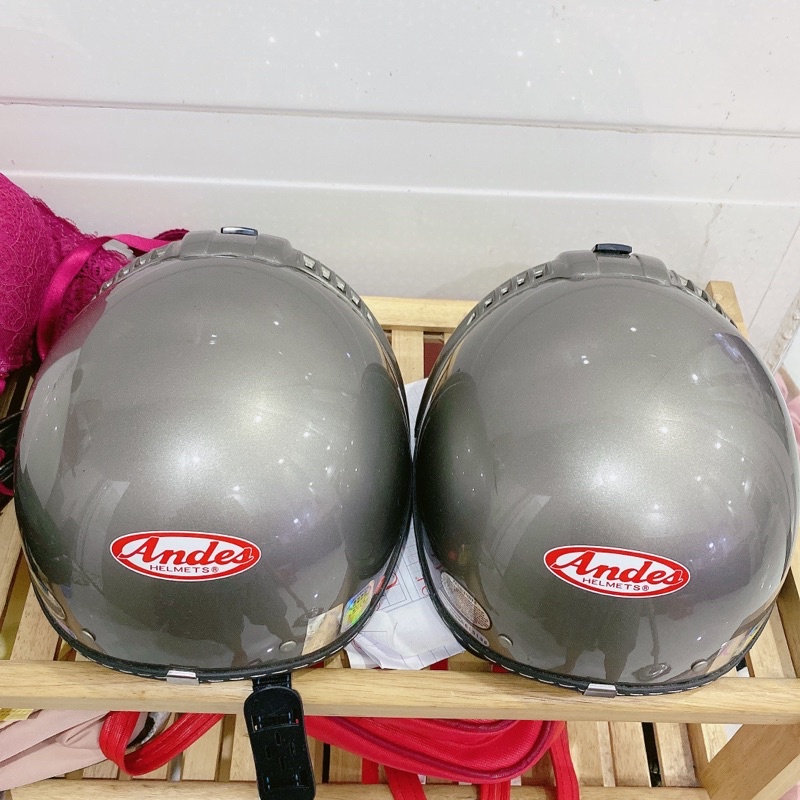 Nón bảo hiểm Andes 181 xám