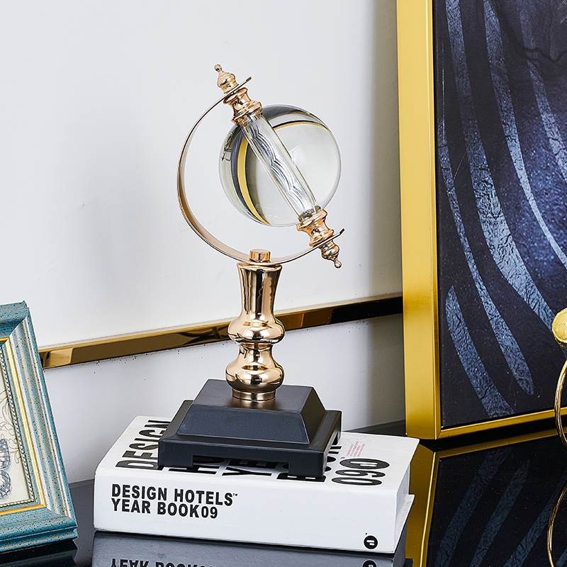 Quả cầu pha lê trang trí bàn làm việc, quà tặng nhà mới tân gia