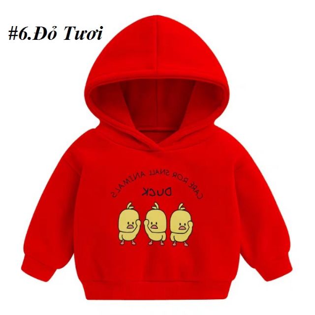 Áo Khoác Nỉ Cực Dễ Thương Cho Bé _Hoodie