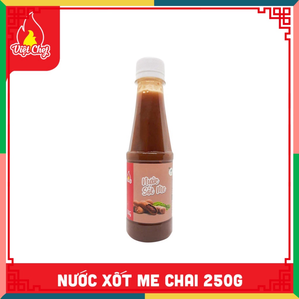 Nước Xốt Me Chai 250g - nước để chấm Thịt Và thủy hải sản Chuẩn Vị Me ( Đại lý Ngọc Toản)