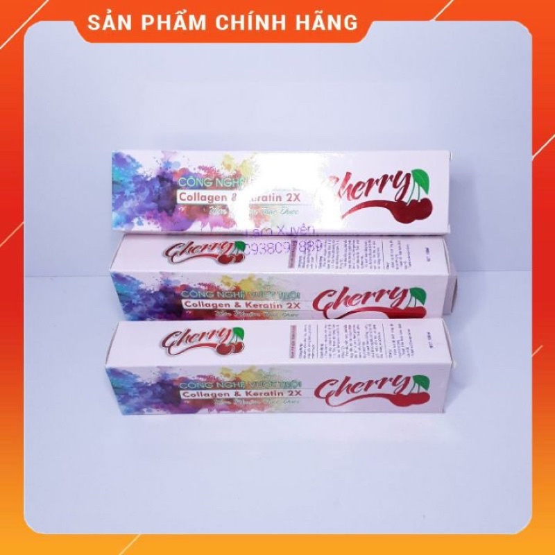 Thuốc nhuộm tóc thảo dược CHERRY 100ml GIÁ RẺ không mượt hôi, mềm mượt tóc, lên màu chuẩn không rát da đầu ✨FREESHIP✨