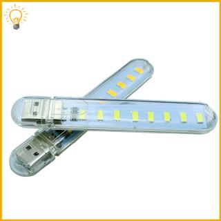 Đèn Led Ban Đêm Usb Mini 8 Bóng 5V