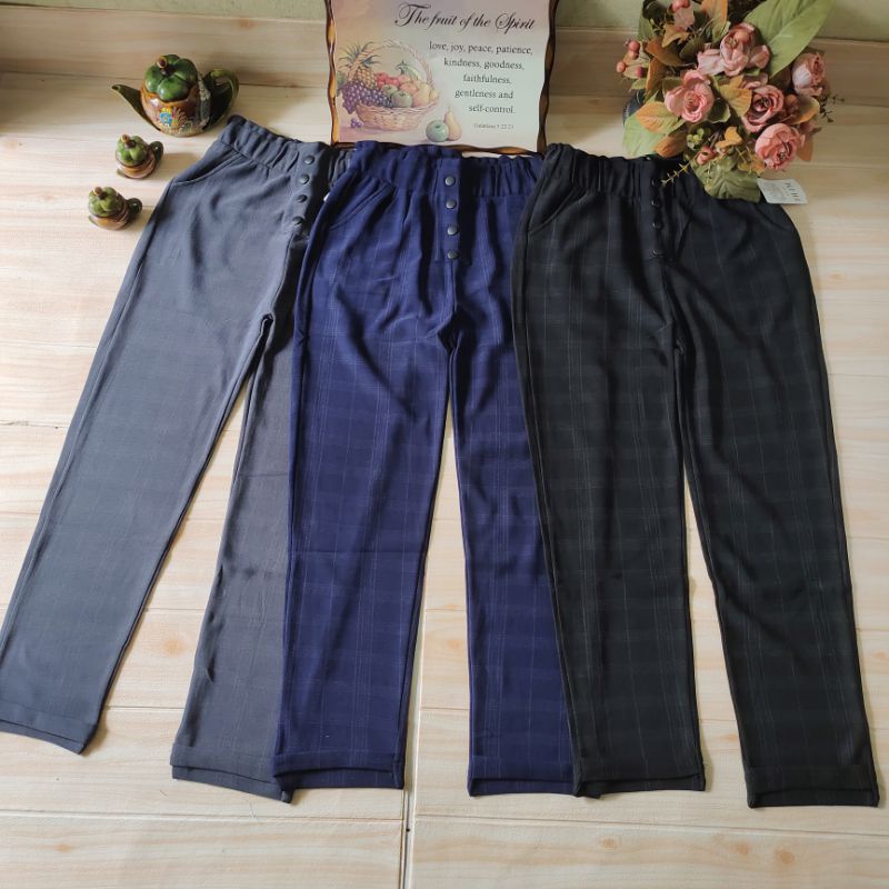 Quần Dài Hàng Nhập Khẩu Phong Cách Hàn Quốc Cho Nữ 7812 X XL - 3XL