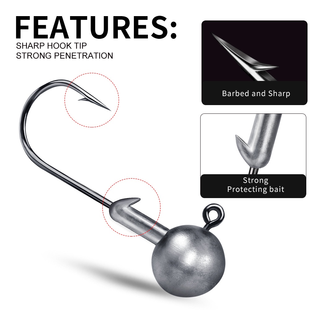 Móc Câu Cá Mềm 1-20g Chất Lượng