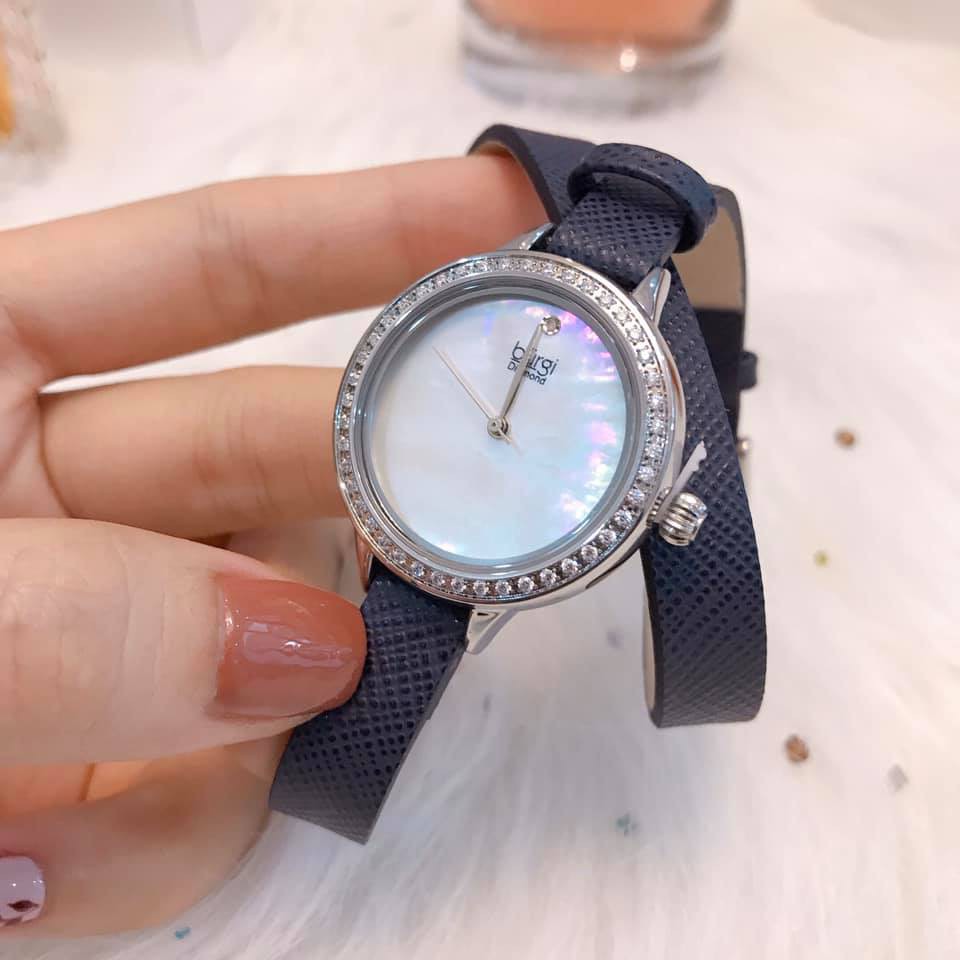Đồng hồ nữ Burgi BUR224 màu xanh dương ⚜️Hàng Authentic⚜️