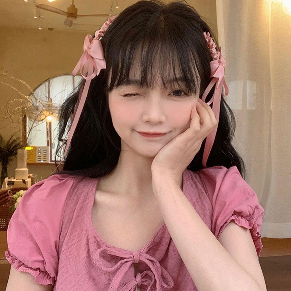 Epoch set 2 Kẹp Tóc Nơ Phong Cách Retro Nhật Bản Đáng Yêu Dành Cho Nữ