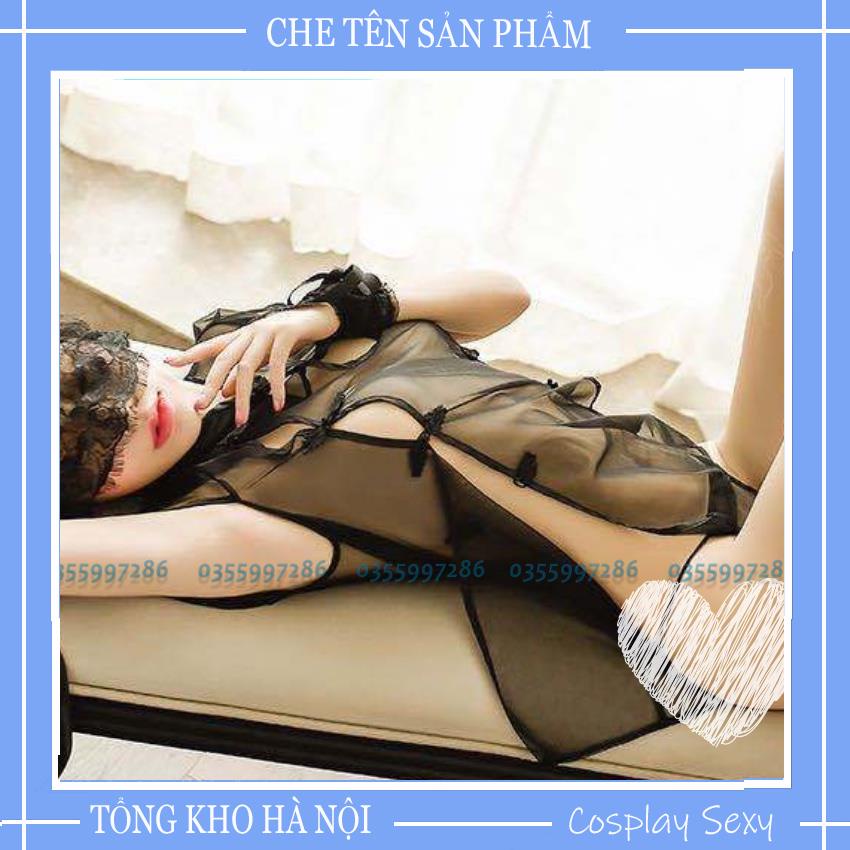Áo Ngủ Sexy Voan Xuyên Thấu, Cosplay Sườn Xám Phong Cách Cổ Trang Trung Hoa Mã: ASXV005 | BigBuy360 - bigbuy360.vn