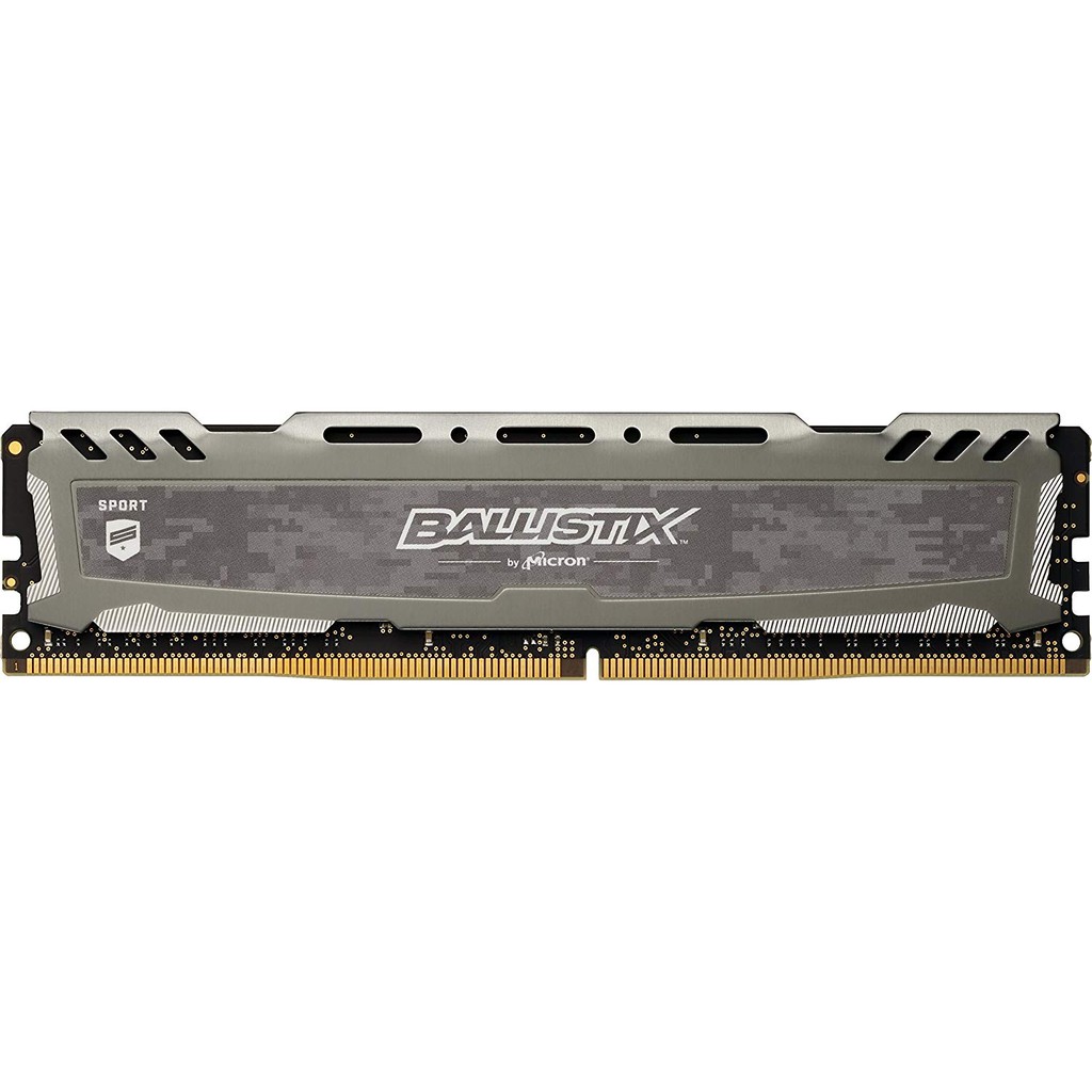 Bộ Nhớ Ram Crucial Ballistix Sport LT 8GB DDR4 2400 BLS8G4D240FSB Xám