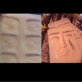 Da Giả Phun Xăm Da 3D
