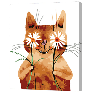 Tranh vải canvas không kèm khung dùng trang trí diy mẫu XZPH9552YX-1 size 40*50cm