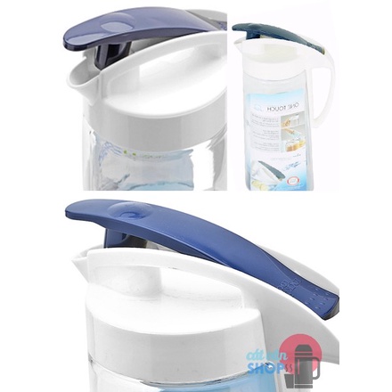 [Có Video] Bình nước nhựa Tritan Lock&amp;Lock Bisfree One Touch dung tích 1.6L/2L ABF631 ABF632