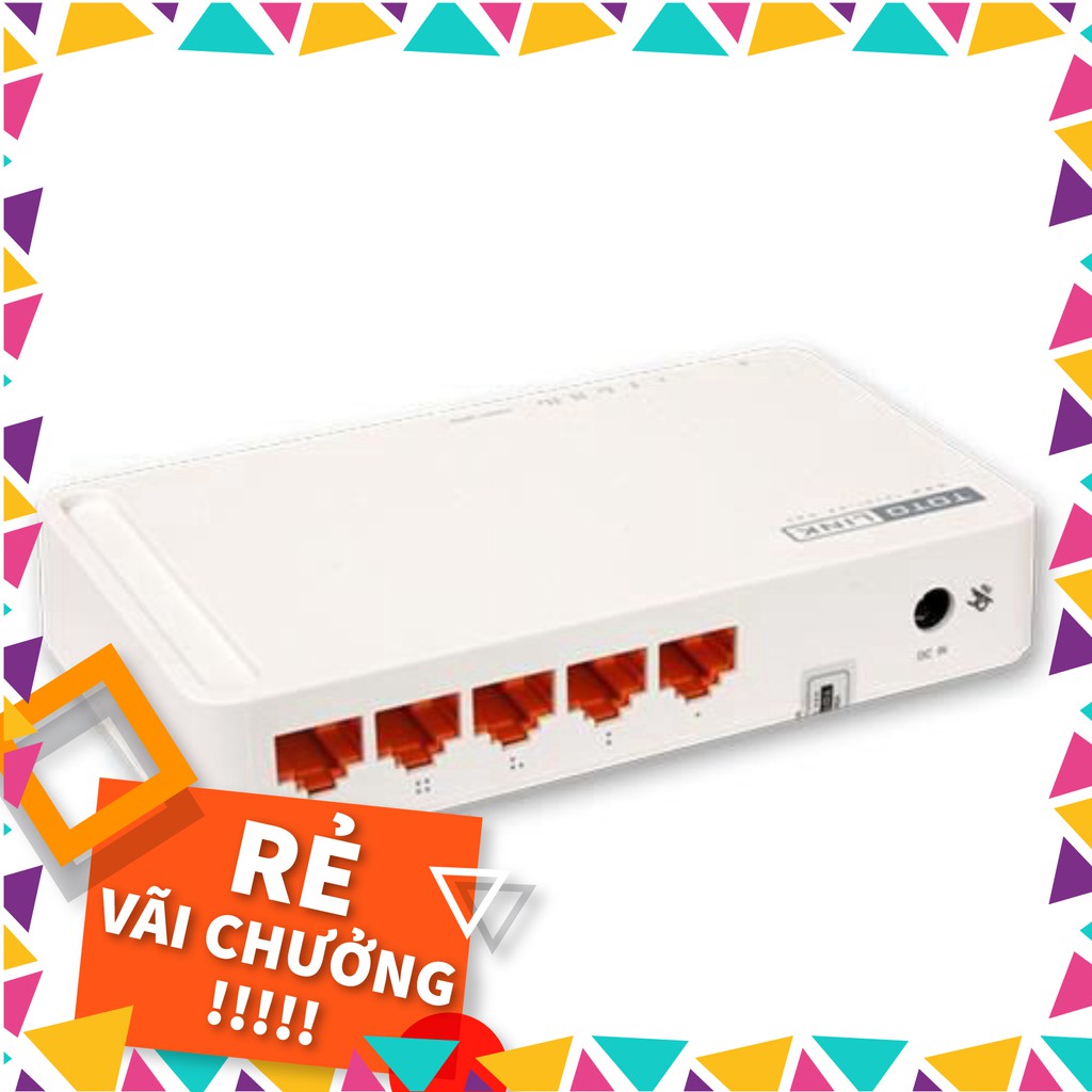 Switch chia mạng Giga 1000Mbps Totolink 5 Port, 8 Port Gigabit - Hàng chính hãng 100% - C