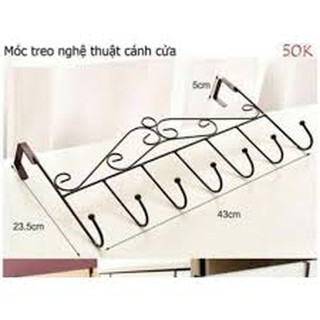 Móc treo sau cửa thông minh (loại hoa văn 7 móc)