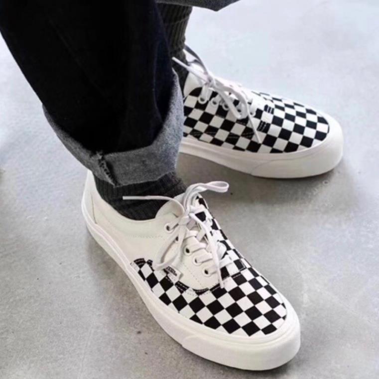 👟giaynambac👟Giày Vans Caro Dây Buộc Nam Nữ, Giày Sneaker 𝐕𝐀𝐍𝐒 Vaul Old Skool Buộc Dây Hot Trend 2022