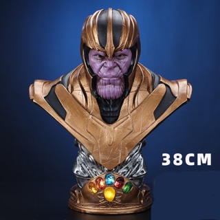 Mô hình tượng bán thân Thanos (Avengers 4) 38cm