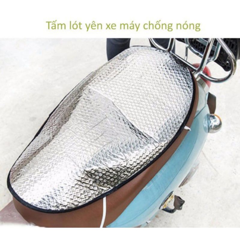 Lót yên xe máy chống nóng