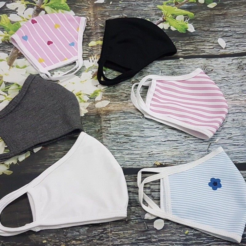 Khẩu trang vải chống bụi mịn, ngăn tia uv, dùng hàng ngày tiện lợi | BigBuy360 - bigbuy360.vn