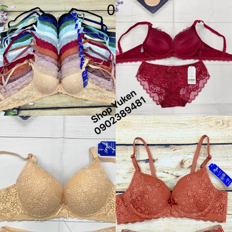 A096.Áo Lót Nữ . Áo Ngực Ren Boya , Siêu Tạo Khe Lắm Luôn. Mút Dày hơn 3cm