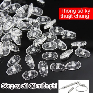 Đệm mũi chống trượt bằng cao su tổng hợp neoprene dành cho mắt kính