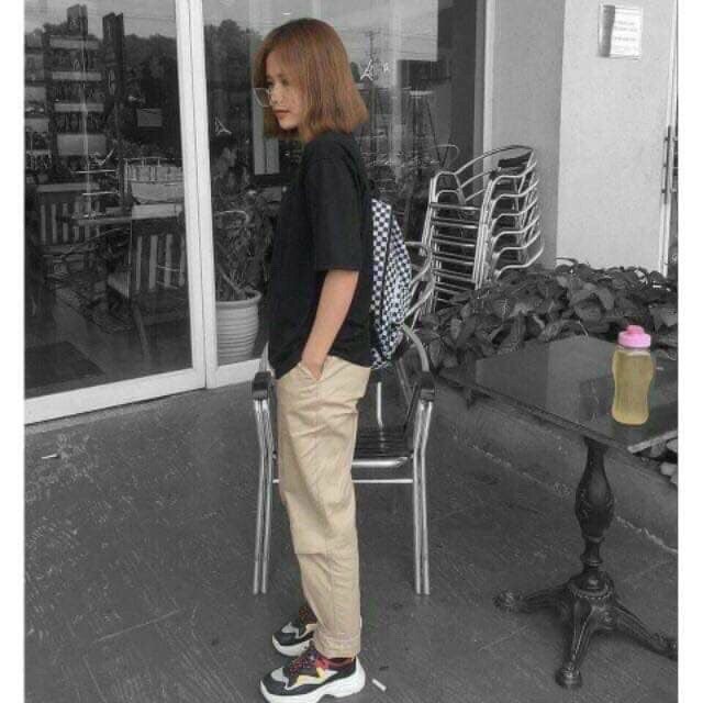 Quần kaki ống suông unisex quần tây mềm mịn thích hợp mặc đi chơi đi học | BigBuy360 - bigbuy360.vn