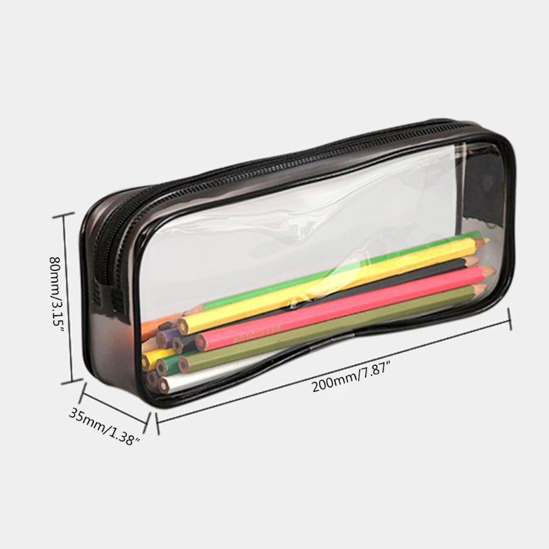 Bóp Viết Trong Suốt Chất Liệu Pvc