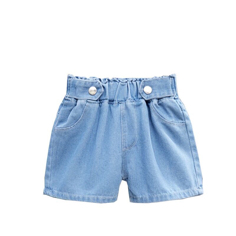 Quần Short Jean Cho Bé Gái Từ 3-12 Tuổi