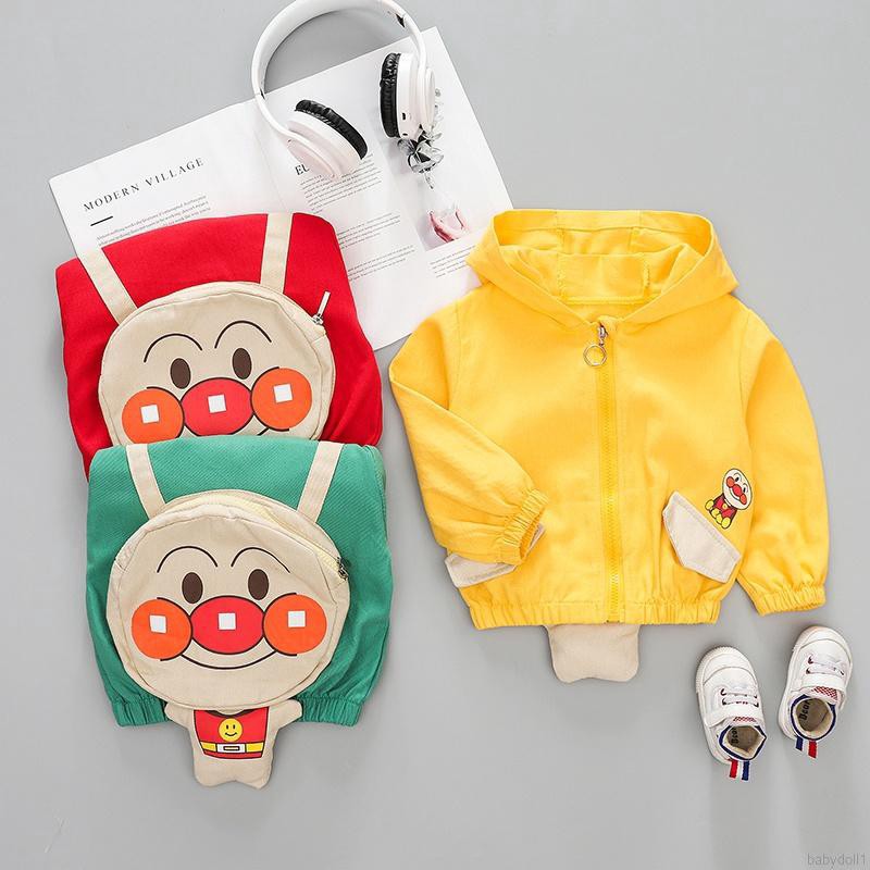 Áo khoác hoodie hình nhân vật hoạt hình cho bé