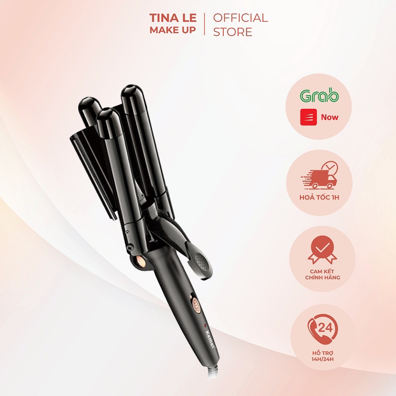 Máy dập sóng 3 càng Hàn Quốc (size nhỏ)/ Máy làm tóc sóng nước hàng cao cấp