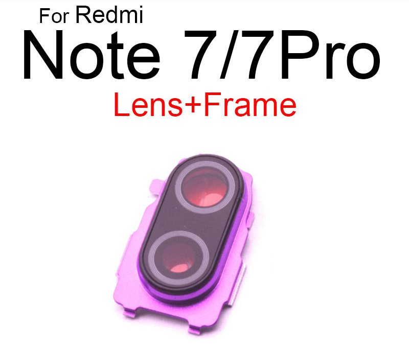 Bộ khung bảo vệ camera sau thích hợp cho Xiaomi Redmi Note 7 7 Pro